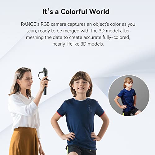 image for Revopoint Range 3D Scanner Portable | Suitable for Body Scan, Reverse 