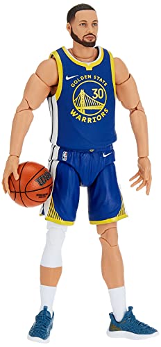 Hasbro Starting Lineup NBA Series 1 Stephen Curry Stephen Curry 6' Action Figure with Exclusive Panini Sports Trading Card Basketball F8181 Authentic