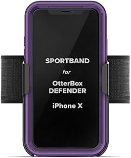 Encased Workout Armband for Otterbox Defender Case - Apple iPhone X/iPhone Xs Adjustable