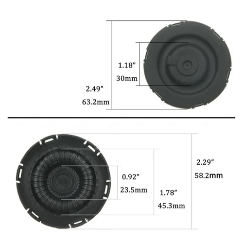 Kit reparación tapa válvula PCV motor para Mini Countryman R60 y Paceman R61 11127823180 6