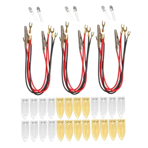 Hohopeti 3 Juegos Kit Educativo Batería Frutas con Reloj Electrónico para Experimentos Científicos DIY Juguetes Didácticos para Estudiantes Aprendizaje Básico de Circuitos y Ciencia Stem
