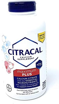 Citracal maximum with Vitamin D3, Limitedd Larger sizee - Capsule 280 Count Total