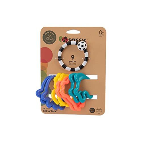 Image of Sassy Eco Ocean Link O' Lots | Made Green with Plant-Based Plastic | 0+ Months