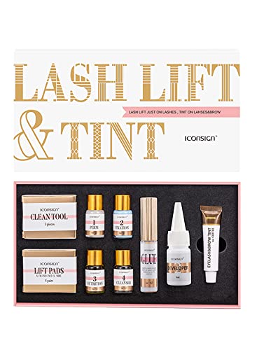 Eyelash Perming and Lifting Kit with Colour Tint 3 Colours Available (Coffee)