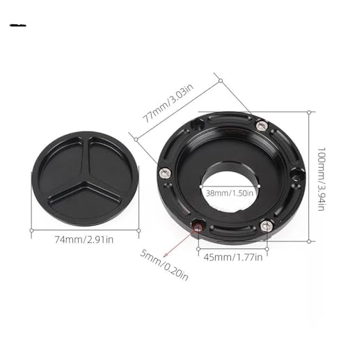 Bouchon de réservoir d'essence pour Aprilia RS660 RSV 1000 et Tuono