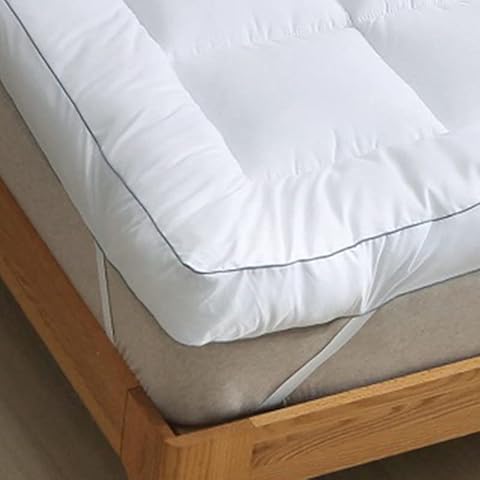 Nod Off 10cm Mattress Topper Extra Thick Bed Topper Down Alternate filling, On Cloud Series Super Soft filling feel like down Hypoallergenic Breathable Washable- Double 137x190x10cm Cover