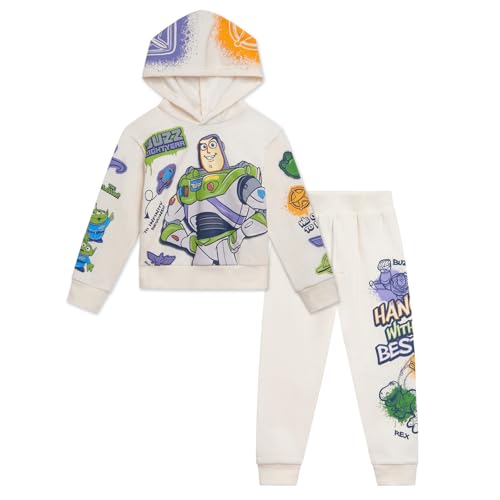 Image of Disney Toy Story Boys' Fleece Hoodie and Jogger Set Toddler to Big Kid