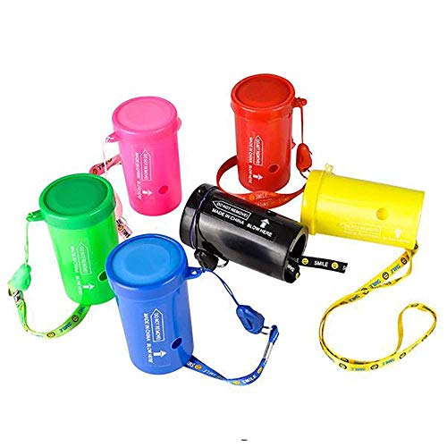 Kicko Air Horn - Horn Air Hooter, 12 Pack Of Blow Horn, Sports Event, Pranking, Ideas, Boat, Train Or Cars Signal, Fire Alarm, Traffic Signal And Lifeguard Emergency - 3 Inch #TOP4