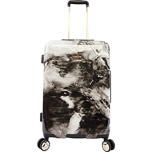 Bebe Luggage Teresa 3Pc Spinner Suitcase Set, Black Marble, One Size #TOP2