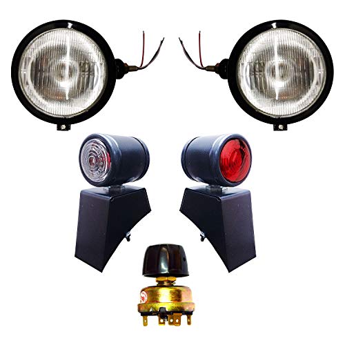 Phares de tracteur style majordome 12V pour travailler de nuit en Massey Ferguson