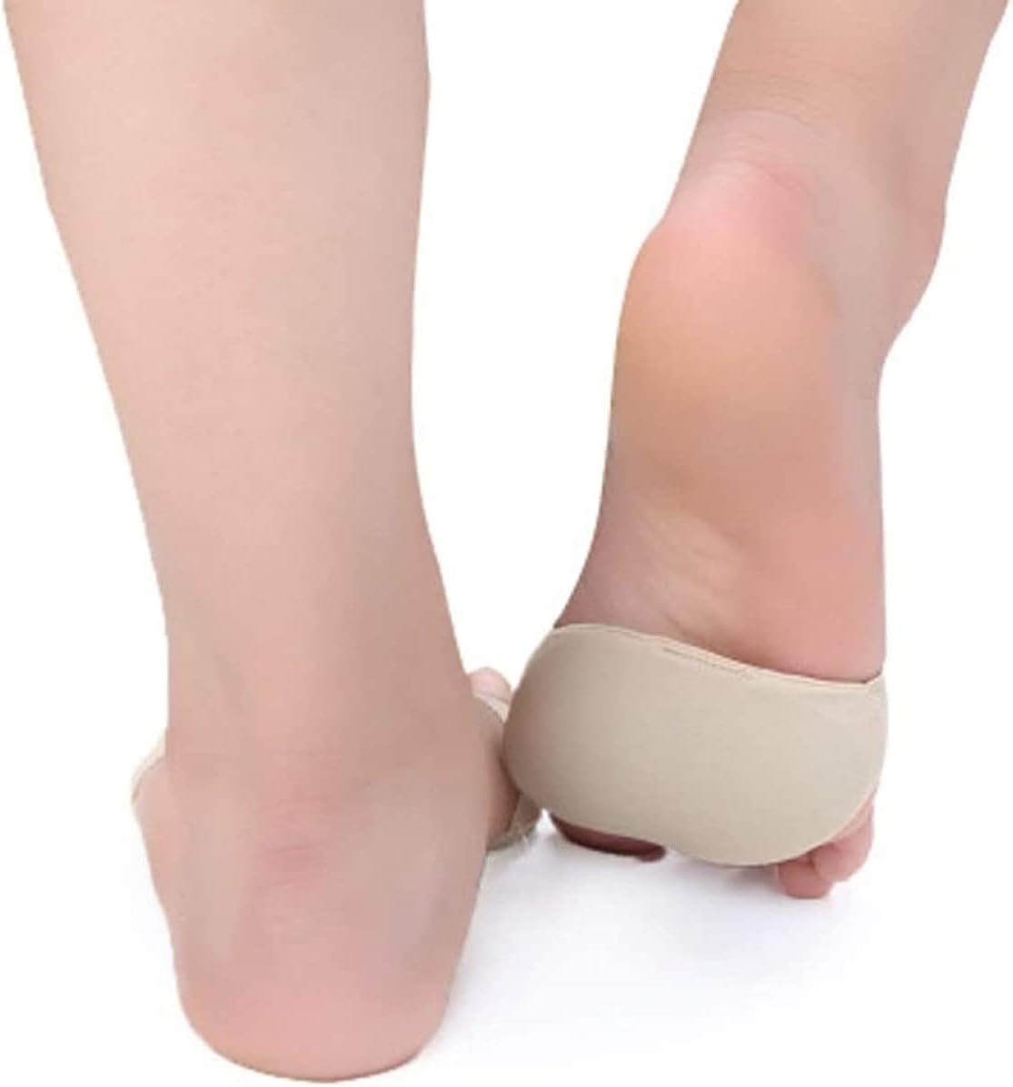 Pedimend™ Gel Cushions for Feet | Gel Foot Pads | Ball of Foot Cushions Insoles | Mortons Neuroma Metatarsal Support Pads | Big & Little Toe Overlap | Fat Pad Atrophy | Sesamoiditis Pain Relief