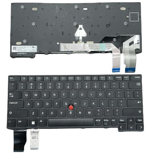 YIJIATech R �L�[�{�[�h�ƃh���C�o�[�����̃m�[�g�p�\�R��US���C�A�E�g Lenovo Thinkpad X13 Gen2, X13 Gen2i, X13 Gen3 �u���b�N �|�C���e�B���O�X�e�B�b�N�t���t���[�� (X13 Gen2 �o�b�N���C�g��