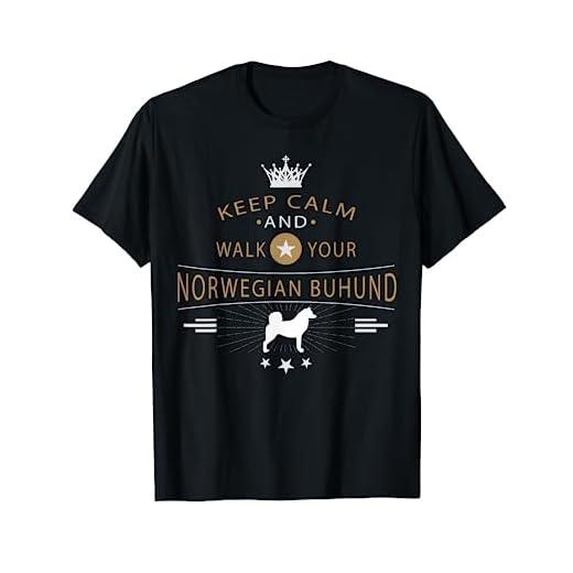 Norwegian Buhund Dog Breed T-Shirt