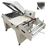 HayWHNKN 2in1 Heat Shrink Packaging Machine Commercial Film Shrink Packaging Thermal Shrink Film Packaging Machine Automatic Heat Shrink Wrap Machine for POF/PVC/PP Film 220V 3.8KW