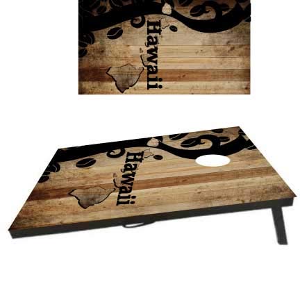 VictoryStore Cornhole Games - State of Hawaii Cornhole Bag Toss Game - Hawaii Bag Toss
