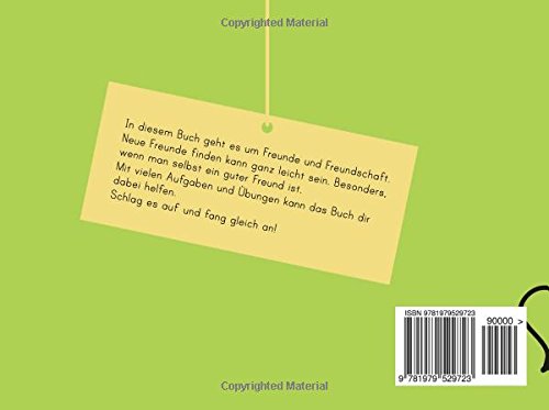 Das Freunde-Finden Buch: Ein Ratgeber für Kinder (German Edition)