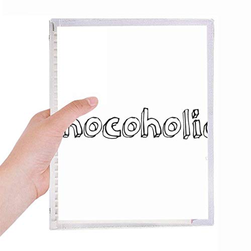 Carnet à spirales rechargeable Chocoholic pour organiser vos notes