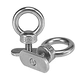 instalaciones fáciles .Accommodate o cualquier accesorio lugar en cualquier sistema de pista en kayaks con esta tuerca pista universal y Juego de tornillos.instalación casi universal, es un kit de reemplazo perfecto para los accesorios de montaje en el sistema de pista en kayaks, botes.
