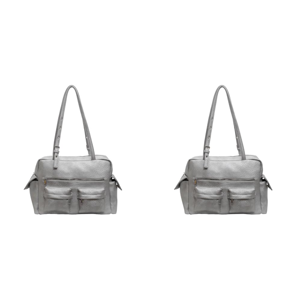 Bolso de hombro de PU de moda para mujeres que viajan y hacen compras