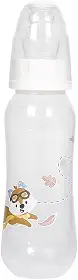 Mamadeira Antivazamento Bico Ortodôntico Silicone 240ml Azul Rosa Verde Estampada +6 Meses (Natureza)