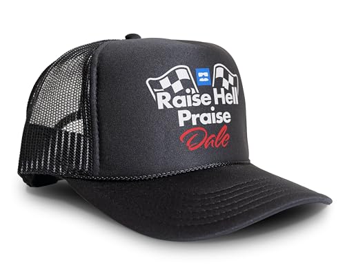 Image of Black Rabbit Raise Hell Praise Dale Hat Retro 90s Snapback Cap