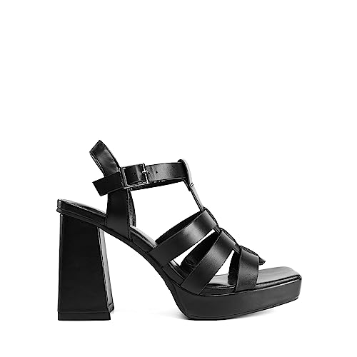 Dream Pairs Women's Platform Gladiator Sandals Heels Chunky Heeled Planky Y2K Fisherman4