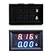Voltímetro amperímetro HeroNeo®, DC 100 V, 10 A, medidor digital de amperios...