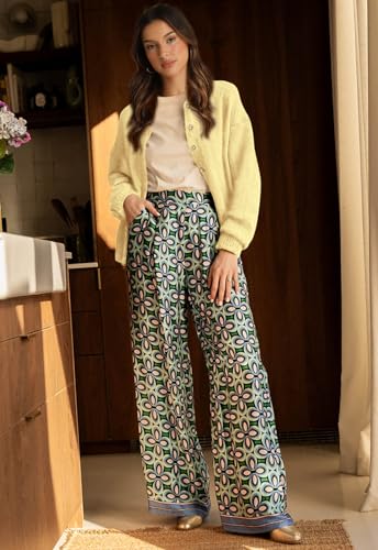 Image of PRETTYGARDEN Long Sleeve Crewneck Button Down Womens Sweaters Fall Open Front Chunky Cardigan Sweaters for Women 2026