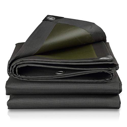 RY Thick Tarpaulin, Oxford Cloth Sun Tarpaulin, Four Seasons Universal Tarps, Outdoor Roof Rain Cover, Garden Car Tricycle Sunshade (Size : 8x10m)