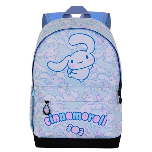Mochila Azul HELLO KITTY Cinnamoroll Candy 22 Litros Escolar Juvenil 2