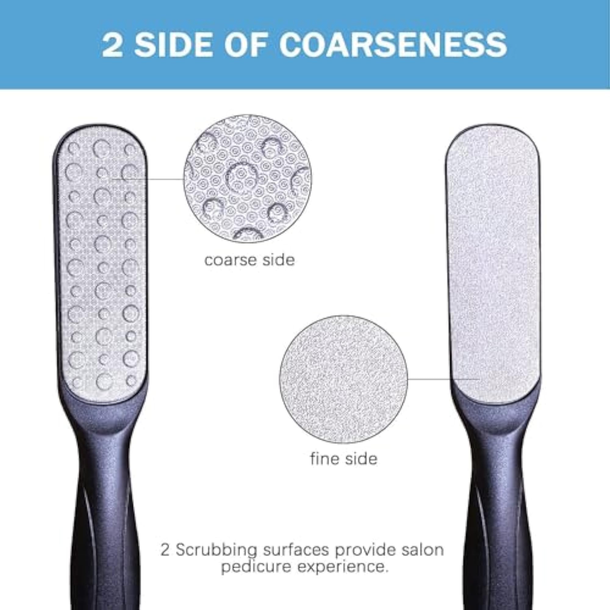 Double Sided Metal Foot Scrubber Foot File