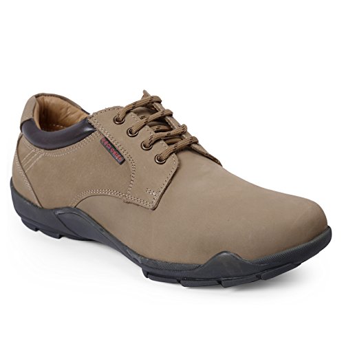 Image of Red Chief Nubuck Leather Casual Shoes for Men | Lace-Up Shoes for Men | RC3431