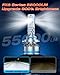 FAHREN 9005/HB3 Lights Bulbs, 120W 55000 Lumens Bright Lighting Bulb, 6500K Cool White Fog Lights IP68 Waterproof,Quick Installation, Pack of 2