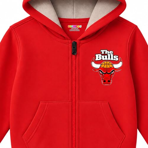 Image of Kuchipoo Boys Zipper Hoodie with Front Pocket