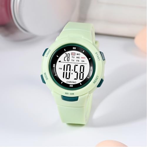 Image of ON TIME OCTUS Digital Watch for Kids Unisex Multi-Functional Waterproof Sports Watch for Boys and Girls Between 4 to 13 Years of Age