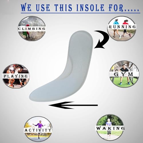 Image of BigPlayer Revitalize Your Every Step: Comfort Relaxable Memory Foam Insoles - Elevate All Shoes to Cloud-Like Comfort (Free Size)