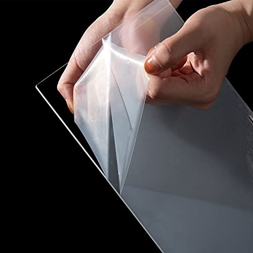 Bycy Acrylic Clear 2-Tier Riser Display Shelf For Figures, Desserts Holder, Collections Organizer And Cosmetic Items Shelf (12" X 6.9" X 4.25") #TOP3
