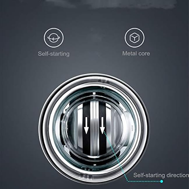 Self-Starting Wrist Gyro Ball, Wrist Strengthening Device, Hand Enhancer, Forearm Exerciser, Used to Strengthen Arms, Fingers, Wrist Bones and Muscles