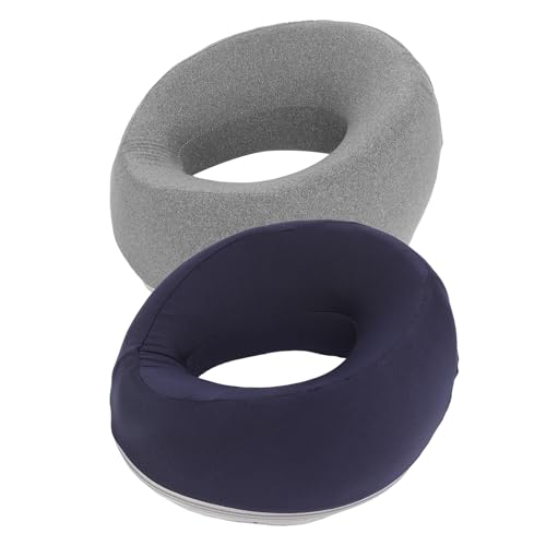 Memory Foam Face Cushion, Soft and Delicate Sponge Pillow Beauty Bed Lying Support, Ergonomic Design for Comfortable Relaxing Sleep with Hollow Ventilation Holes, for Beauty Bed