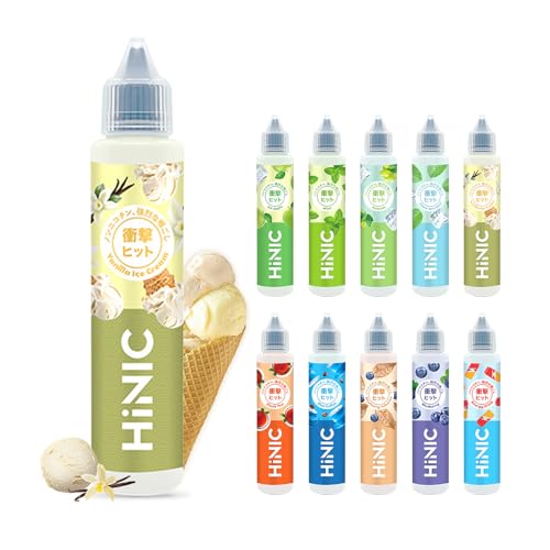 yՌqbgz HiNICLbh dq^oRpLbh 10 v~ALbh {g 60ml e nCjbNAɃKcƂVAPExCv  E-Liquid jR`[^oRȂ (Vanilla Ice Cream)