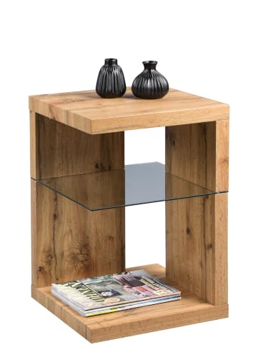 M2 Kollektion Domingo Beistelltisch/Nachttisch I Modernes Design...