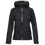 Black Diamond W Treeline Rain Shell Chaqueta, 0002-Black, XXS para Mujer