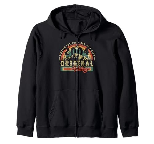 2004 Vintage Cumpleaños Retro Hombres Señoras Regalo Sudadera con Capucha