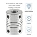 Produktbild Barukra Hot 3D-Drucker Schrittmotor Flexible Kupplung Kupplung/Welle Kupplungen 5 mm * 8 mm * 25 mm Flexible Welle Wellenkupplung Motorkupplung