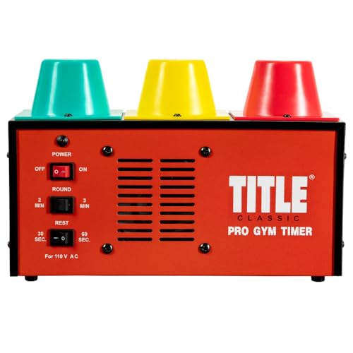 Title Boxing CDGT Title Classic Pro Gym Timer: Gym Clock cover