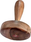Shradha Trading Big Wooden Potato Masher,Wooden Roti Chapati Presser,roti bhakri or khakara on tava...