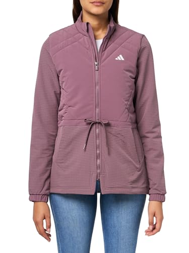 adidas Hybrid Jacket Chaqueta híbrida Ultimate365 Tour, Higo de Sombra, XL para Mujer