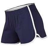 Soffe Women's Plus Size Dolphin Shortie, Navy, 2X