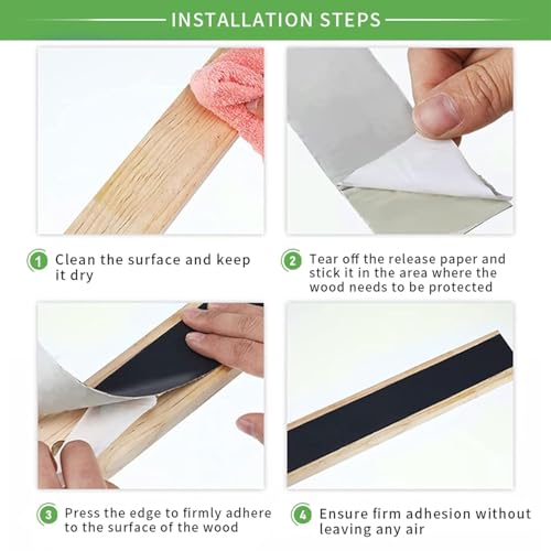 Image of Joist Tape for Decking 2'' X 50ft, Weather Resistance Waterproof and Anti-Corrosion Deck Tape, Joist Tape Self-Adhesive Flashing Tape for Wood Joists Decks Beams Roof