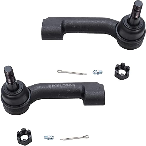 Image of Detroit Axle - 8pc Front End Suspension Kit for 2009-2014 Ford F-150, 2007-2014 Expedition Lincoln Navigator, 2 Upper Control Arms 2 Lower Ball Joints Inner & Outer 4 Tie Rods Replacement